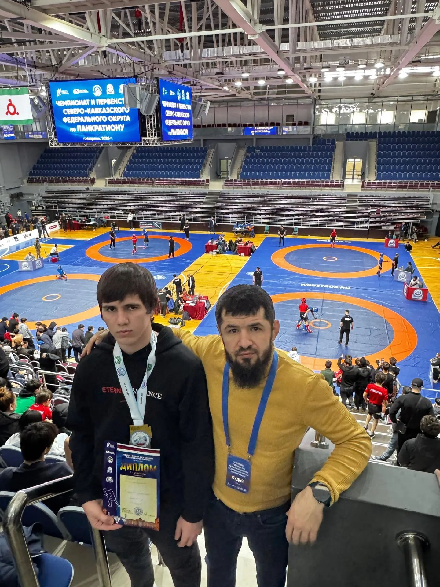 Чемпионат и Первенство SKFO 2026 по панкратиону в городе Назрань стали настоящим триумфом для спортс