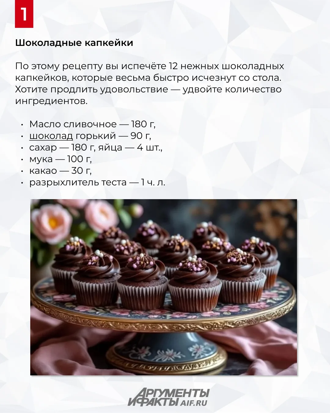 Вкуснейшие нежные шоколадные капкейки своими руками