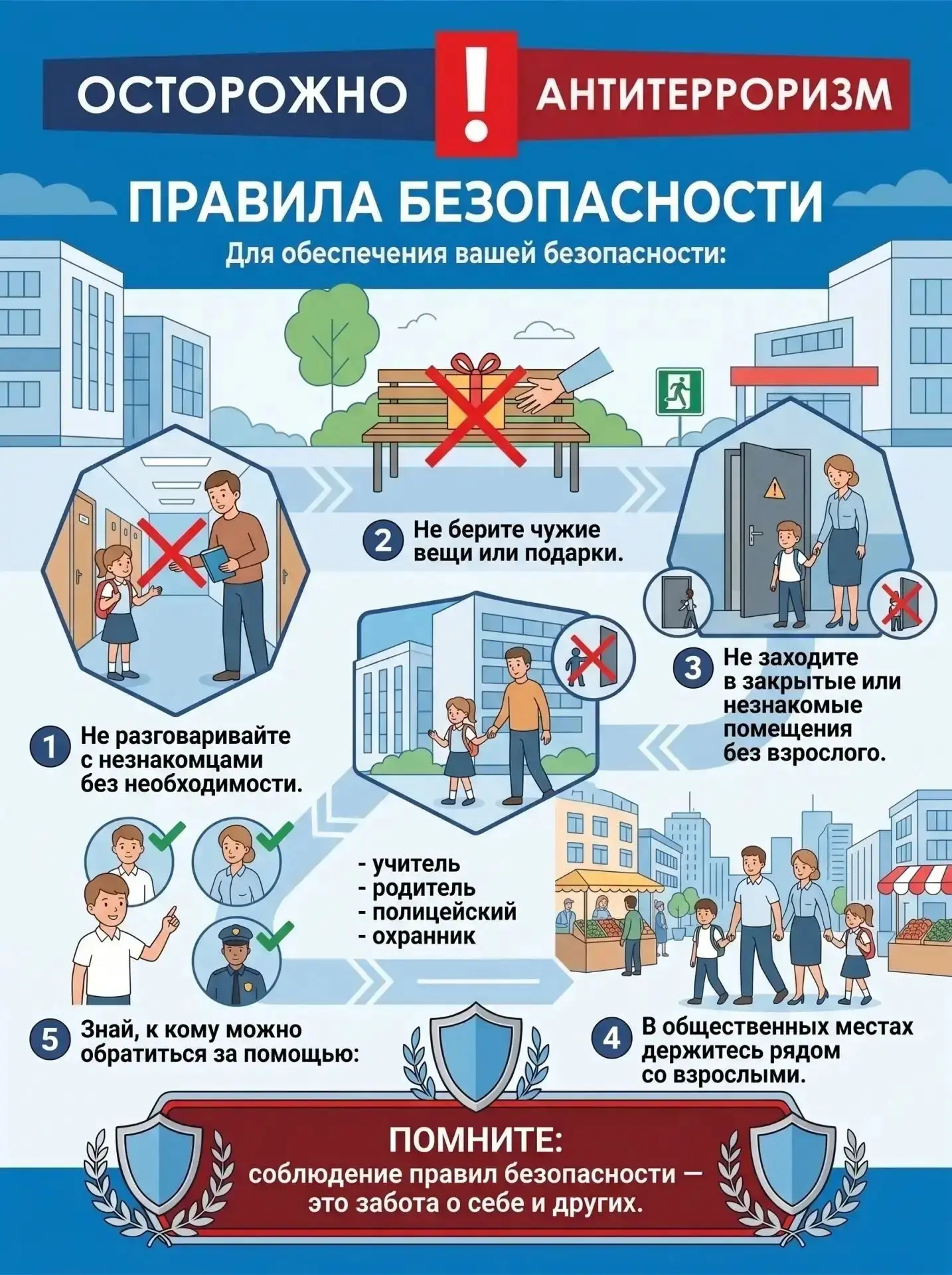 ⚠️В рамках ежегодного месячника безопасности детей, который проводится с августа по сен...