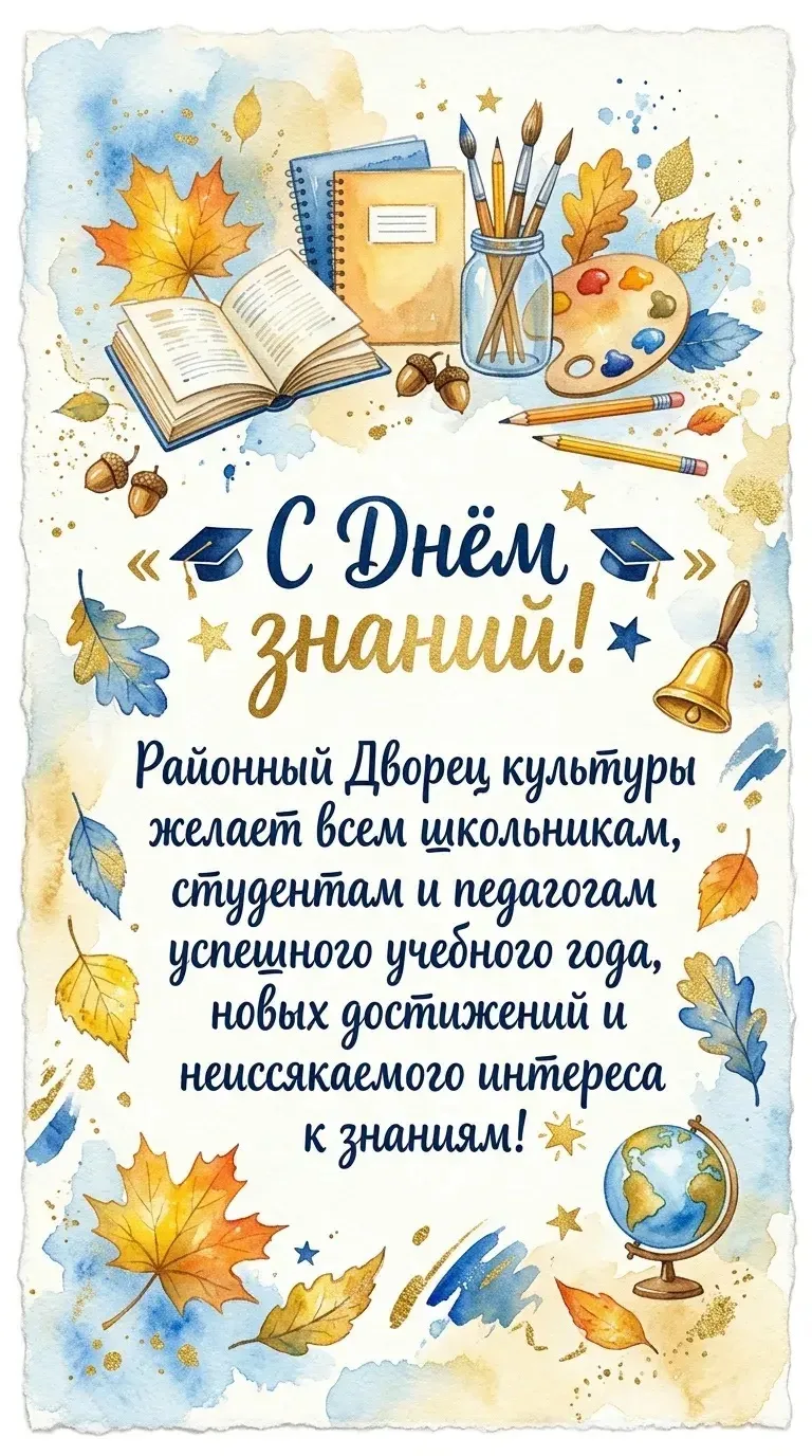 📚 1 сентября — День знаний! 📚