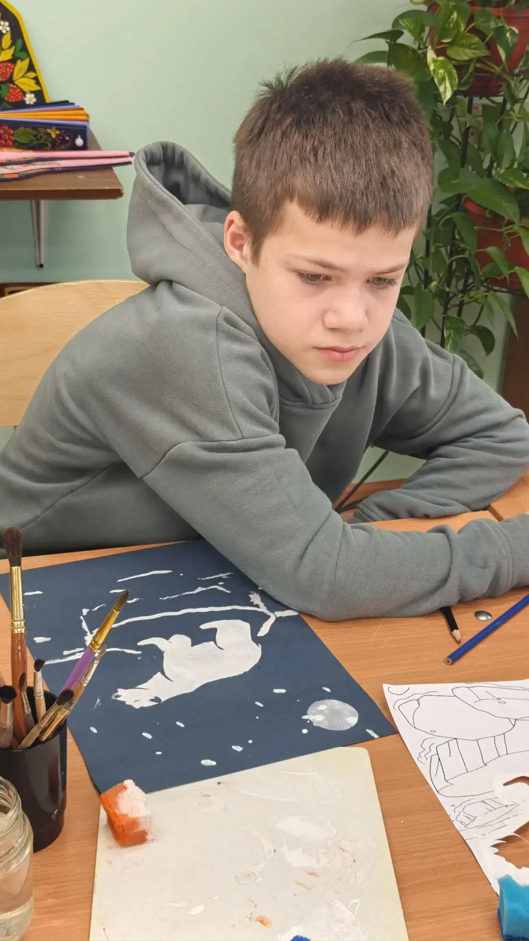 🎨 Творческая параллель - когда душа требует творчества, никакая тучка не помеха!