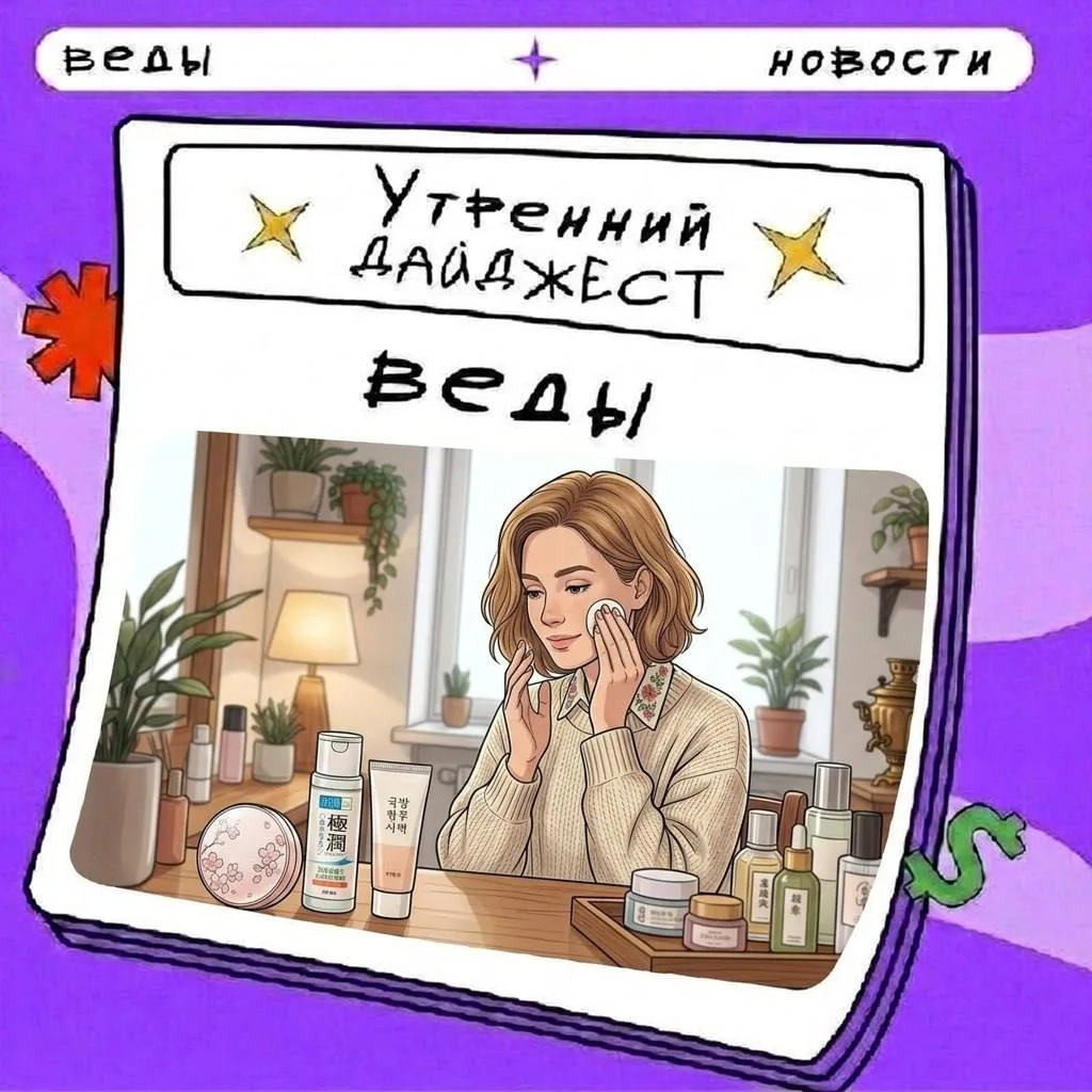 #влетайвутро 

Привет! Сегодня поговорим об азиатской косметике, игровых приставках, а также крупней
