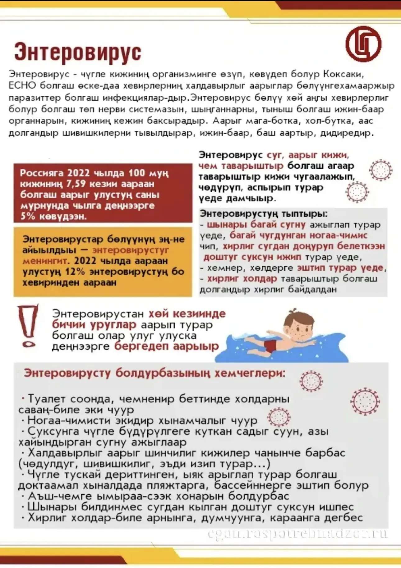 Энтеровирусная инфекция — группа острых инфекционных заболеваний, вызываемых различными серотипами э