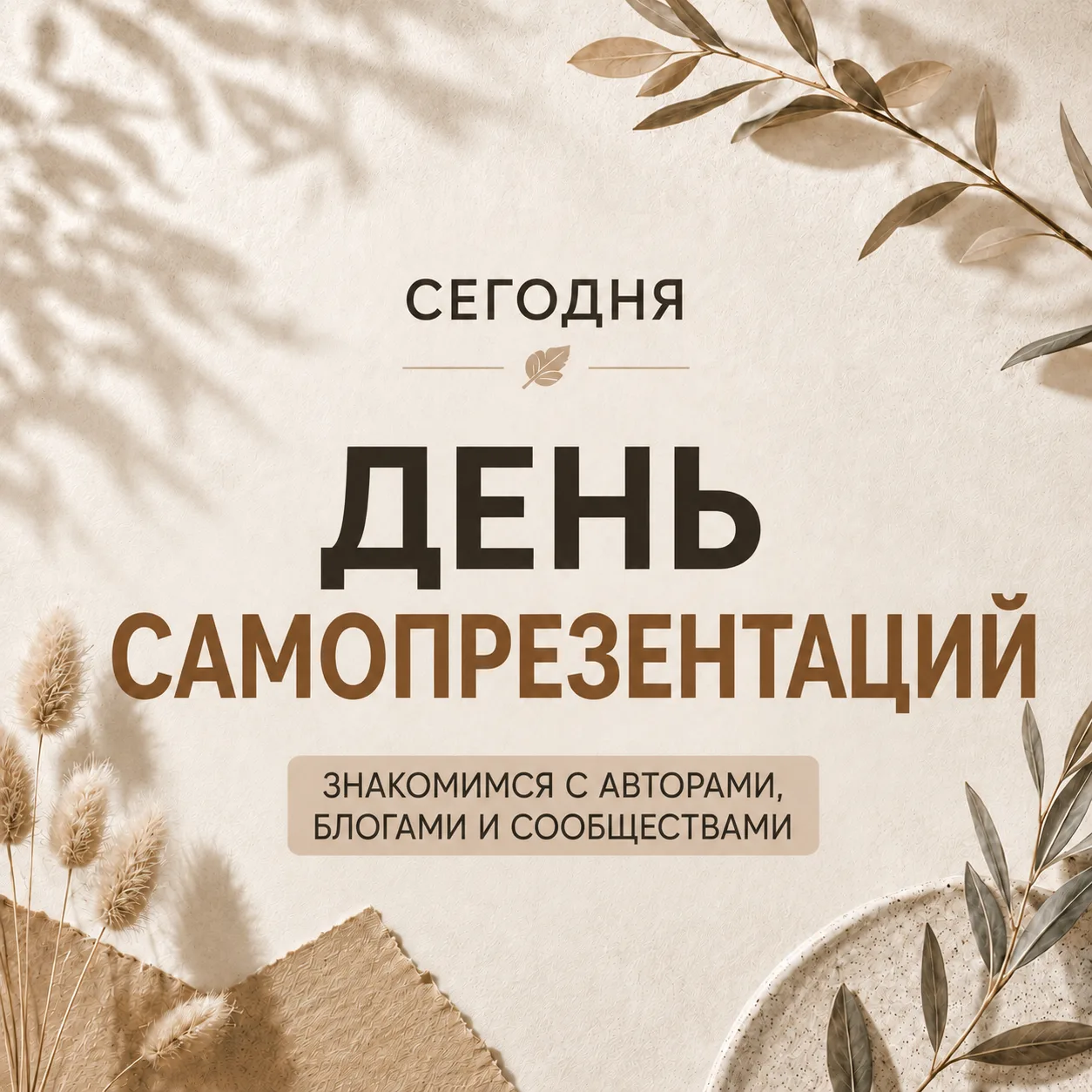 👋 Сегодня знакомимся в чате