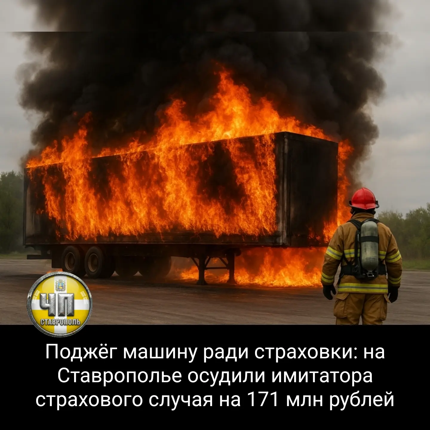 ⚡Ну Ставрополье вынесен приговор по делу о фиктивном страховом случае.