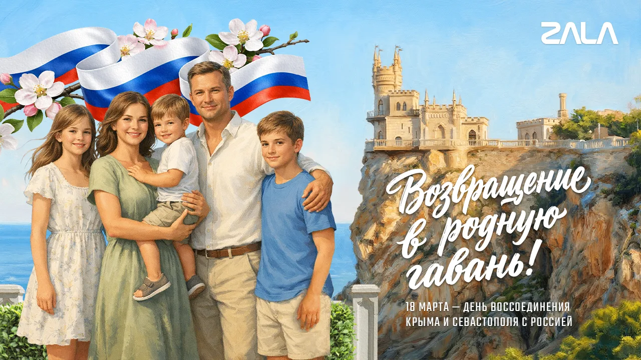 С Днем воссоединения Крыма с Россией!  18 марта 2014 года Крымский полуостров вернулся в родную гава