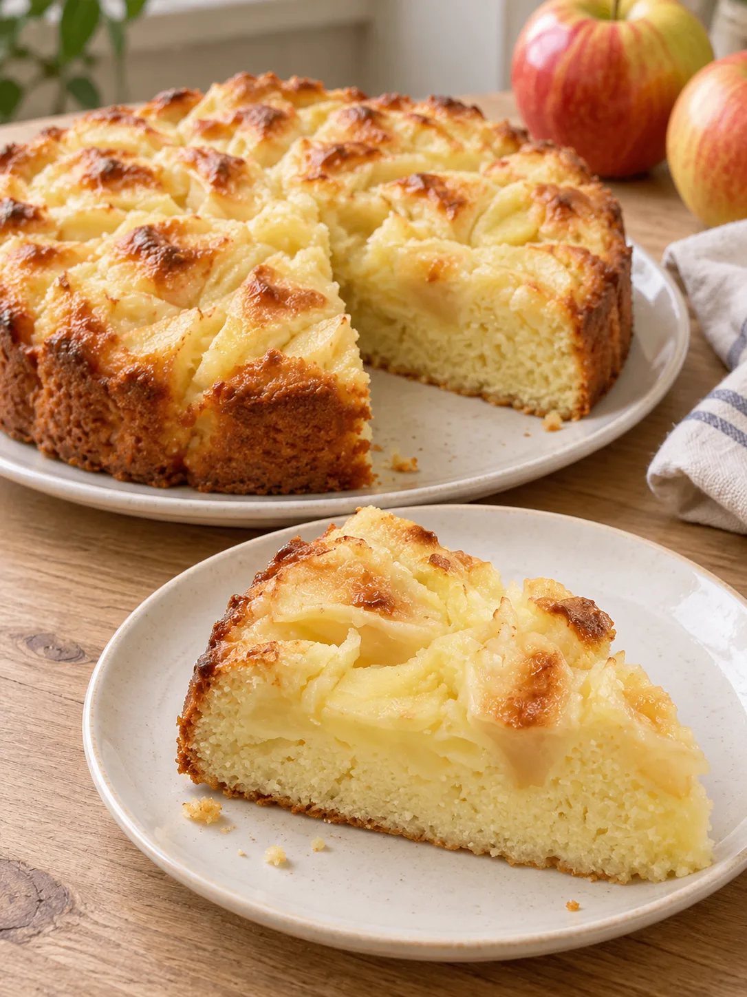 Итальянский пирог с яблоками 🍎
