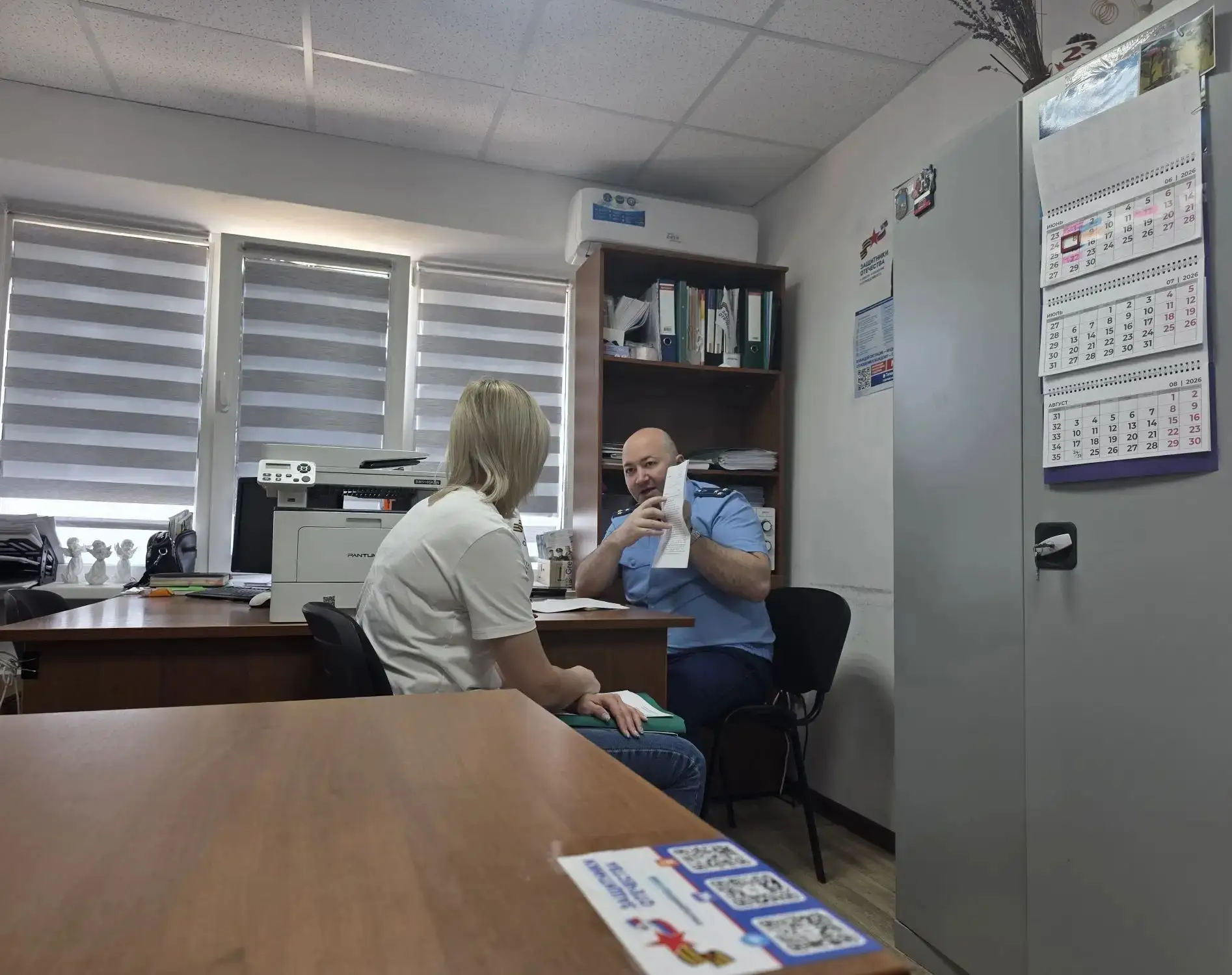 ✅Прокурор Майкопского района Аскер Набоков провел прием участников специальной военной операции и чл