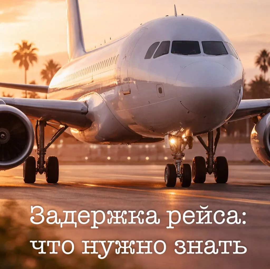 ✈️ Задержка чартерного рейса: что важно знать и как реагировать