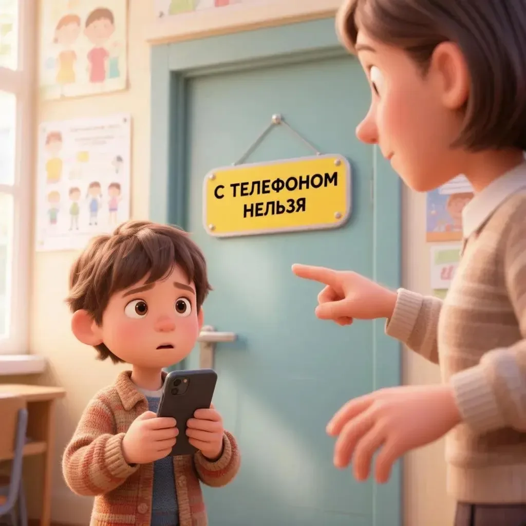 С 1 сентября школьникам запретят использовать телефоны на уроках