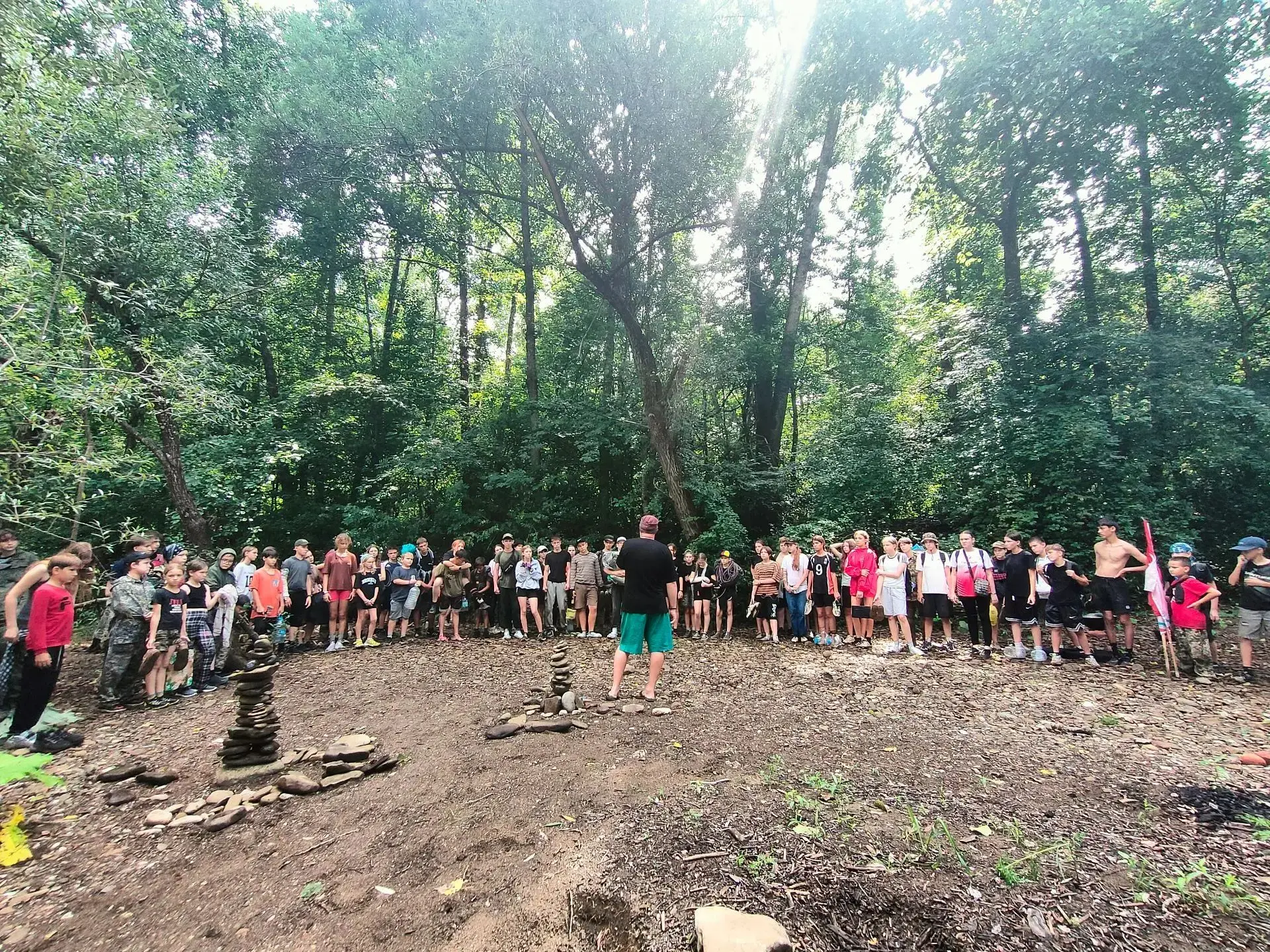 Палаточный лагерь - маршрут выживания пройден!