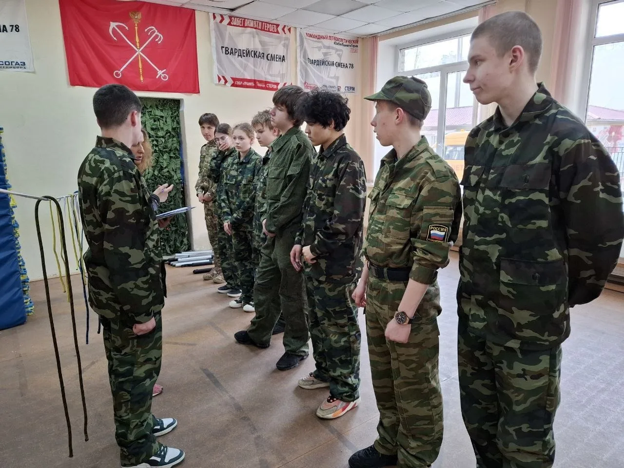 14 апреля команда нашей школы приняла участие в муниципальном этапе Всероссийской военно-патриотичес