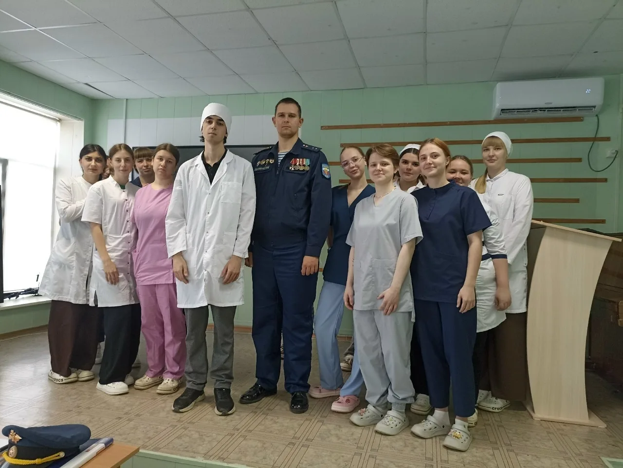 Герои среди нас🌟

Для студентов медколледжа  прошла встреча с настоящим героем, участником Специаль