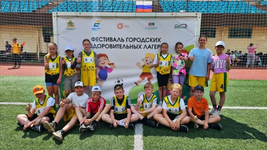 Ребята из школ Железнодорожного района достойно выступили на Фестивале городских оздоровительных лаг