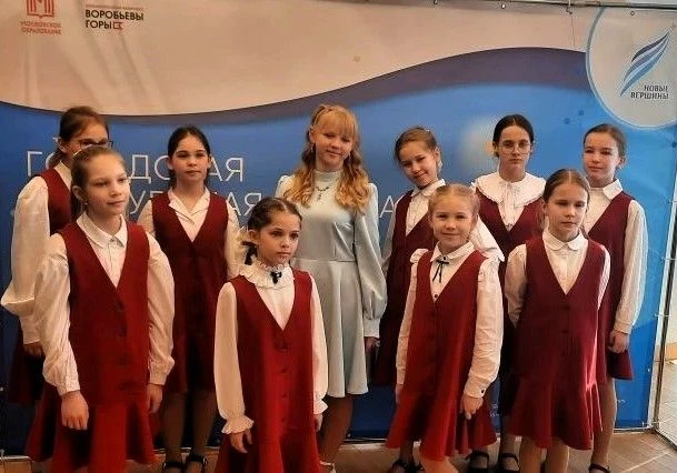 🎷 Гордость школы на «Джазовой весне»  Вокальный ансамбль «Мелодия» выступил на Городском открытом фе