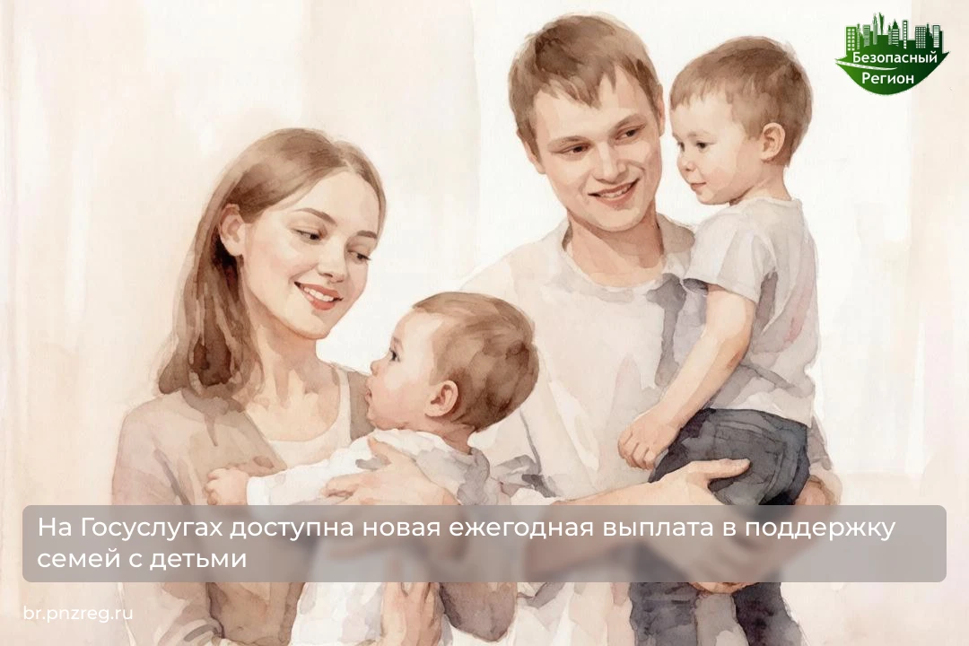 На Госуслугах доступна новая ежегодная выплата в поддержку семей с детьми

На Госуслугах доступна но