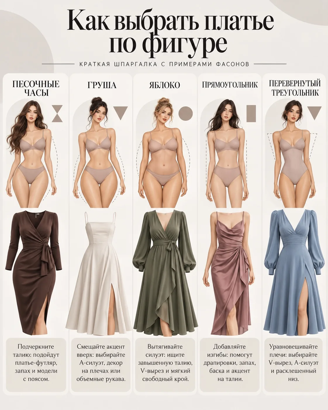 Как выбрать платье, которое действительно украшает фигуру? 👗