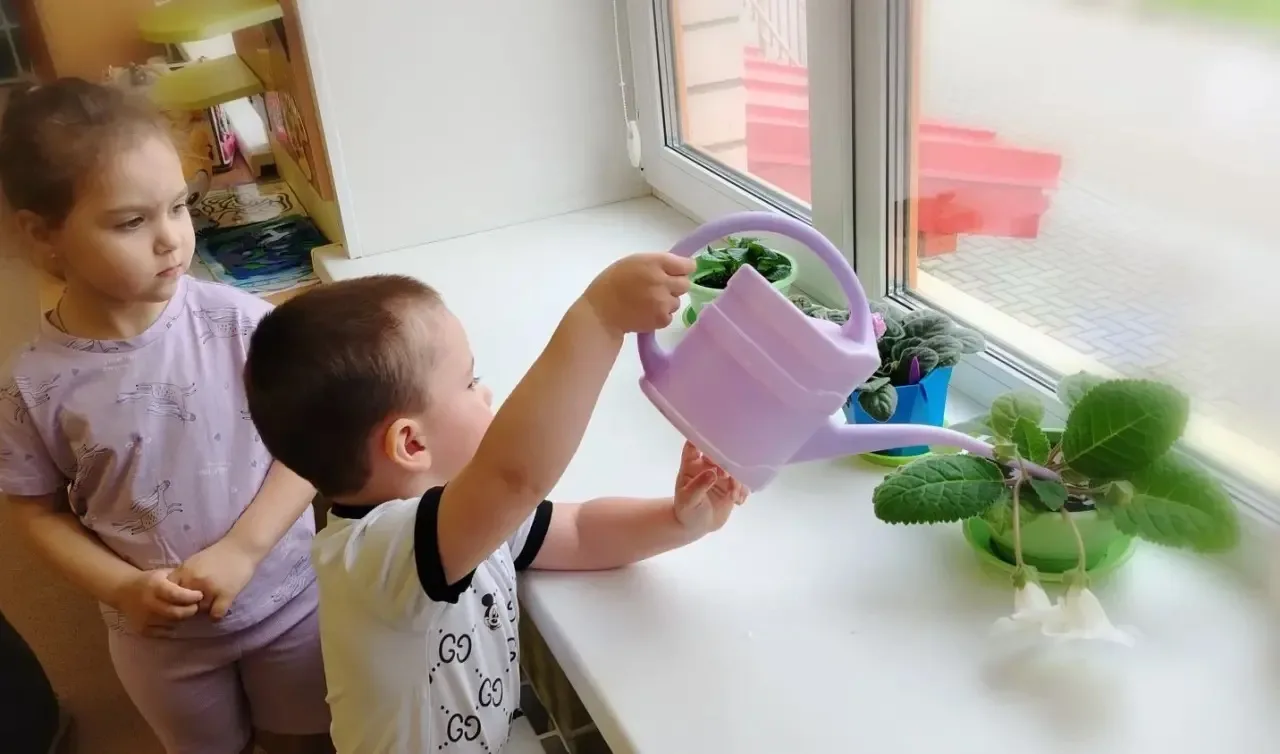 🌿 Маленькие ручки — большая забота и творчество!