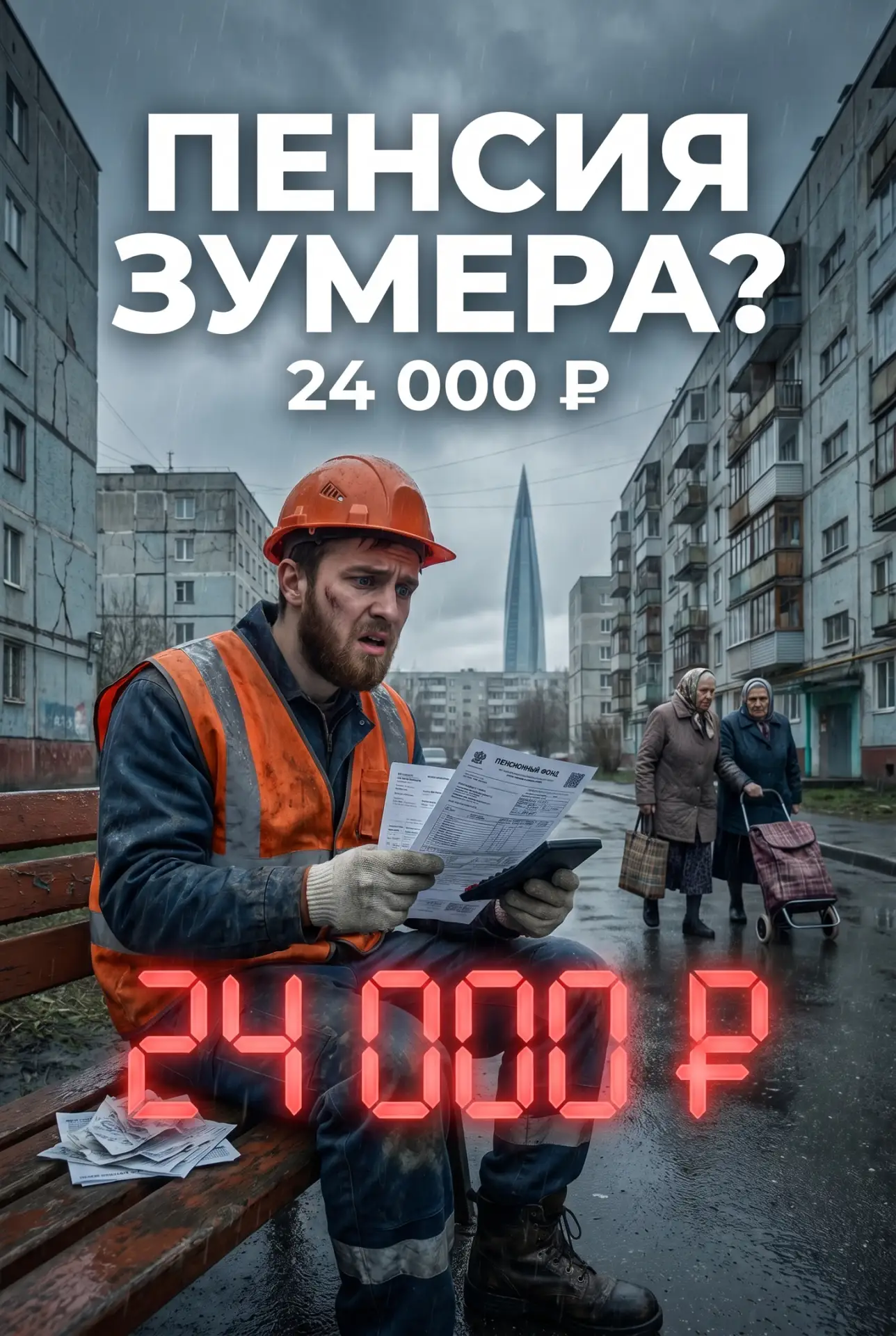ЗУМЕРАМ ПОСЛЕ 35 ЛЕТ РАБОТЫ ОБЕЩАЮТ ПЕНСИЮ В 24 ТЫСЯЧИ ₽ 💸