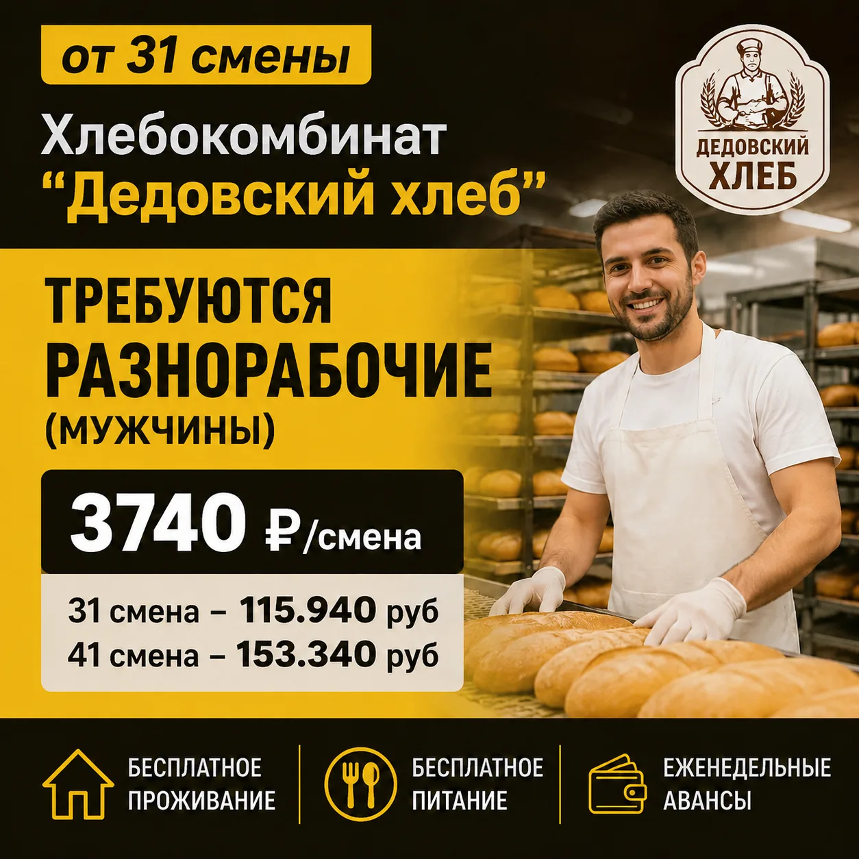 ⚡Хлебокомбинат