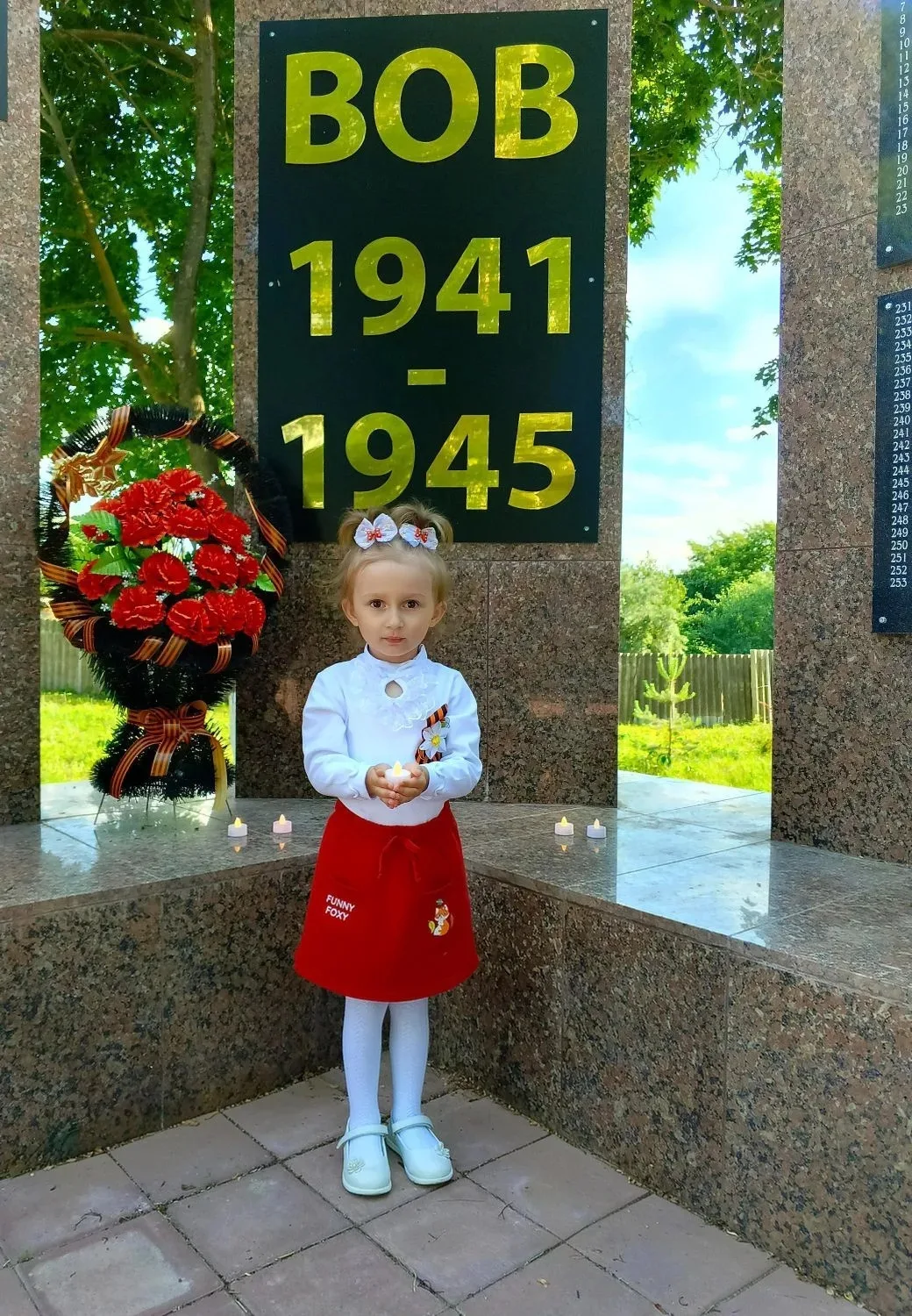 В нашем детском саду прошла трогательная акция «Свеча Памяти». Её организовали в преддверии Дня памя