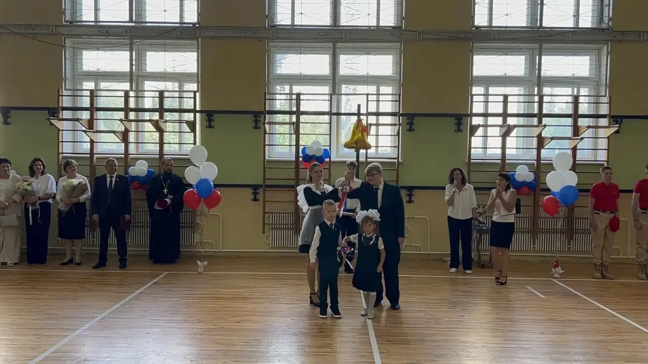 🛎️ Первый звонок в нашей школе! 🎉