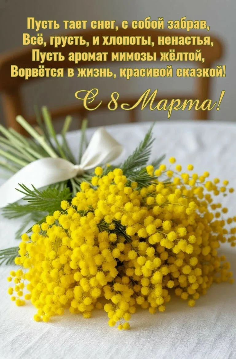 Поздравляем всех девочек, девушек, женщин с 8 Марта! В этот светлый весенний праздник ж...
