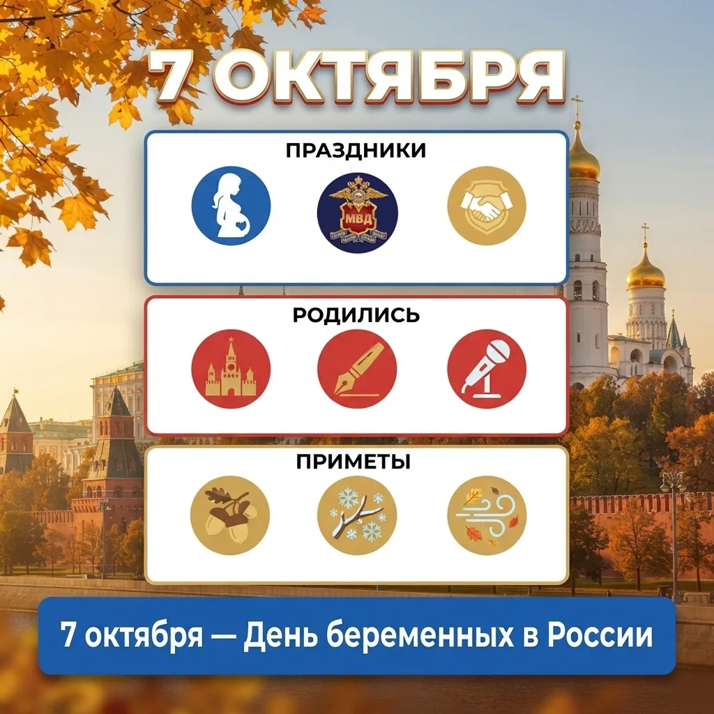 📅 А какой сегодня день? 7 октября 2026