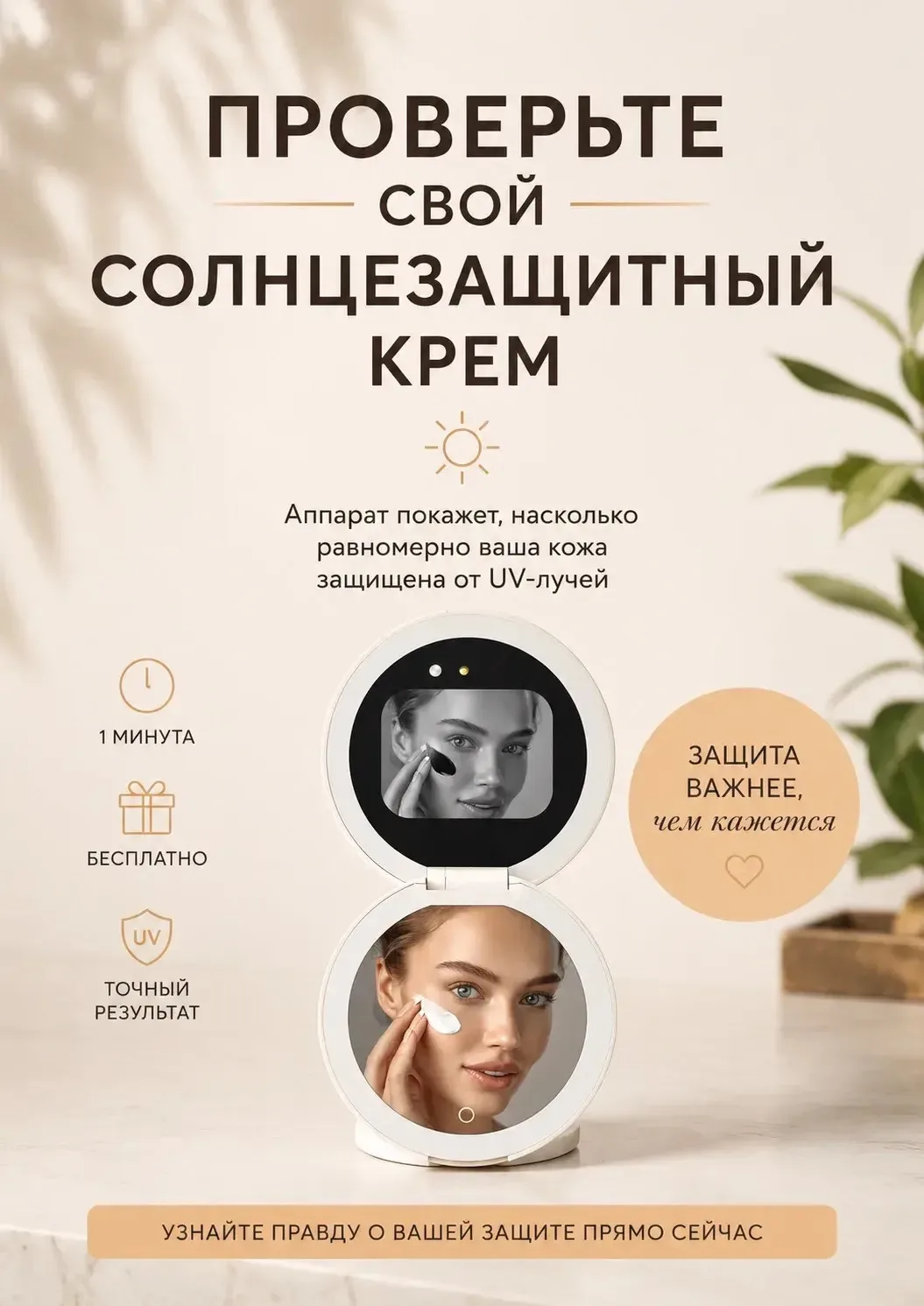 Девчонки, хотим напомнить, что у нас, в магазине на Комсомольской можно прийти и проверить ваш spf. 