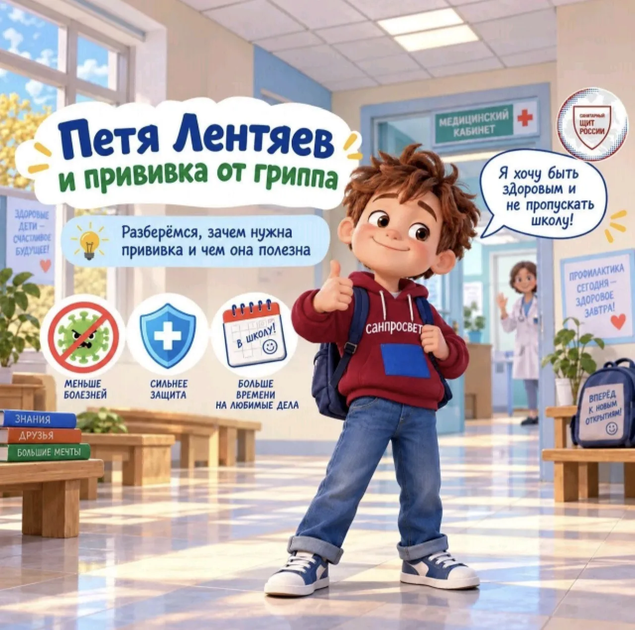 💉 Прививка от гриппа