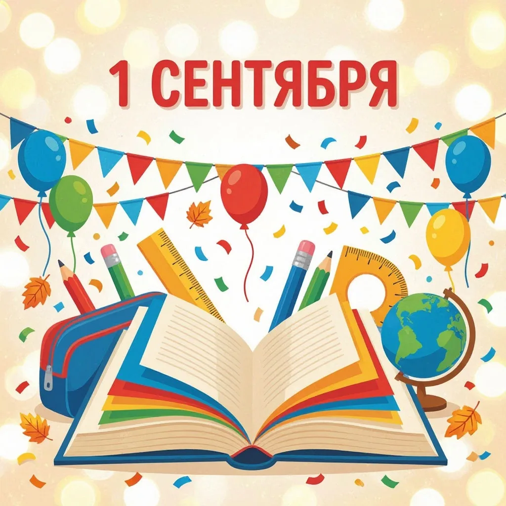 Поздравляем с Днём знаний! 💼💐📚🧷📐🖌️📝