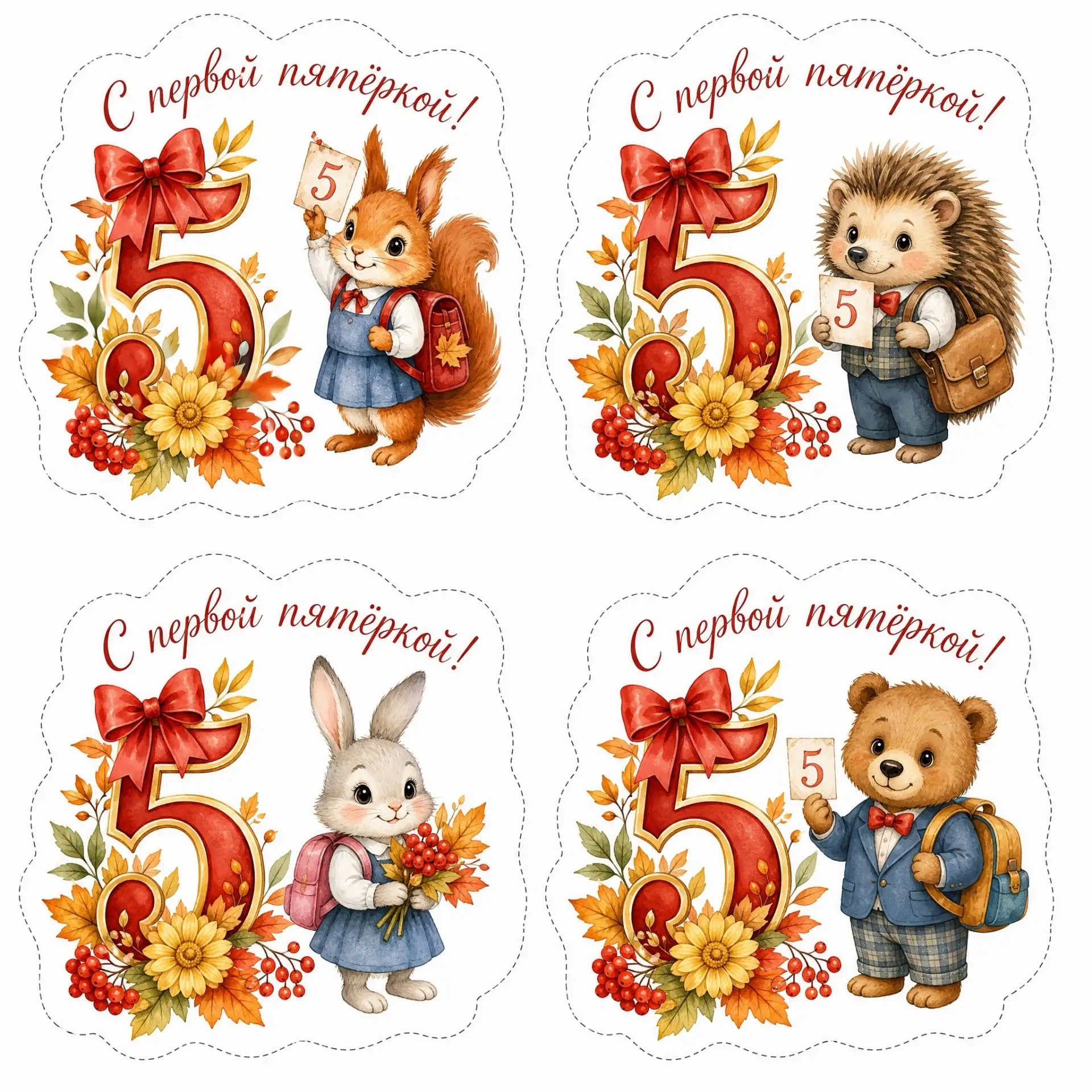 🎉Пусть первая пятёрка запомнится 🤗
