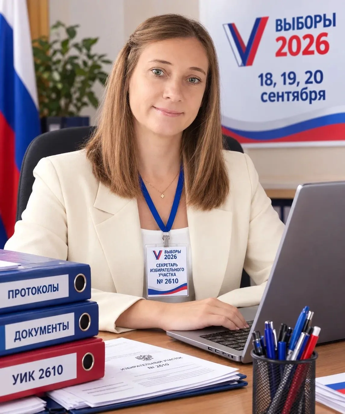 ℹ️ В дни голосования в нашем учреждении будет работать избирательный участок №2610