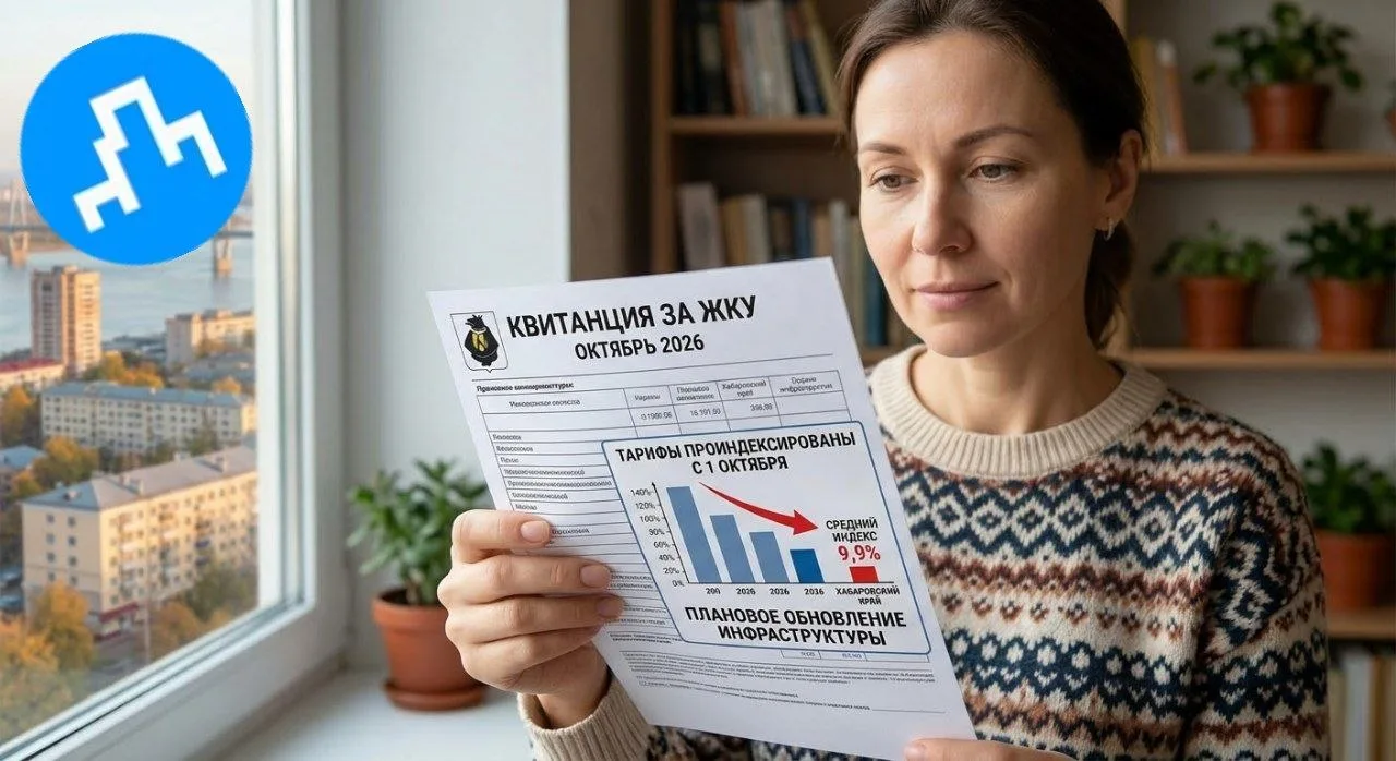 Индексация тарифов ЖКУ в Хабаровском крае: 9.9%