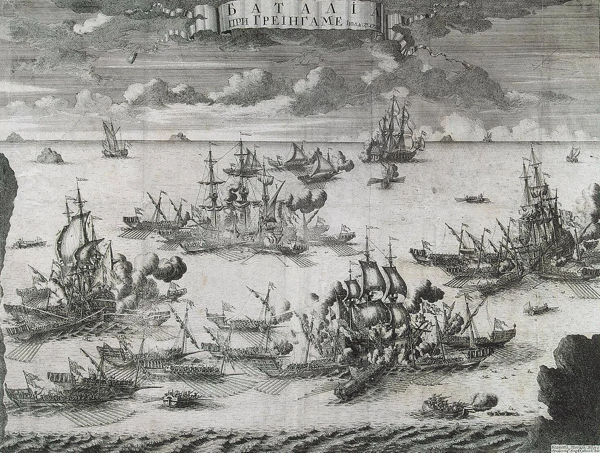 ДЕНЬ В ИСТОРИИ. 7 АВГУСТА 1720 ГОДА — ПОБЕДА РУССКОГО ФЛОТА НАД ШВЕДСКОЙ ЭСКАДРОЙ У ОСТРОВА ГРЕНГАМ
