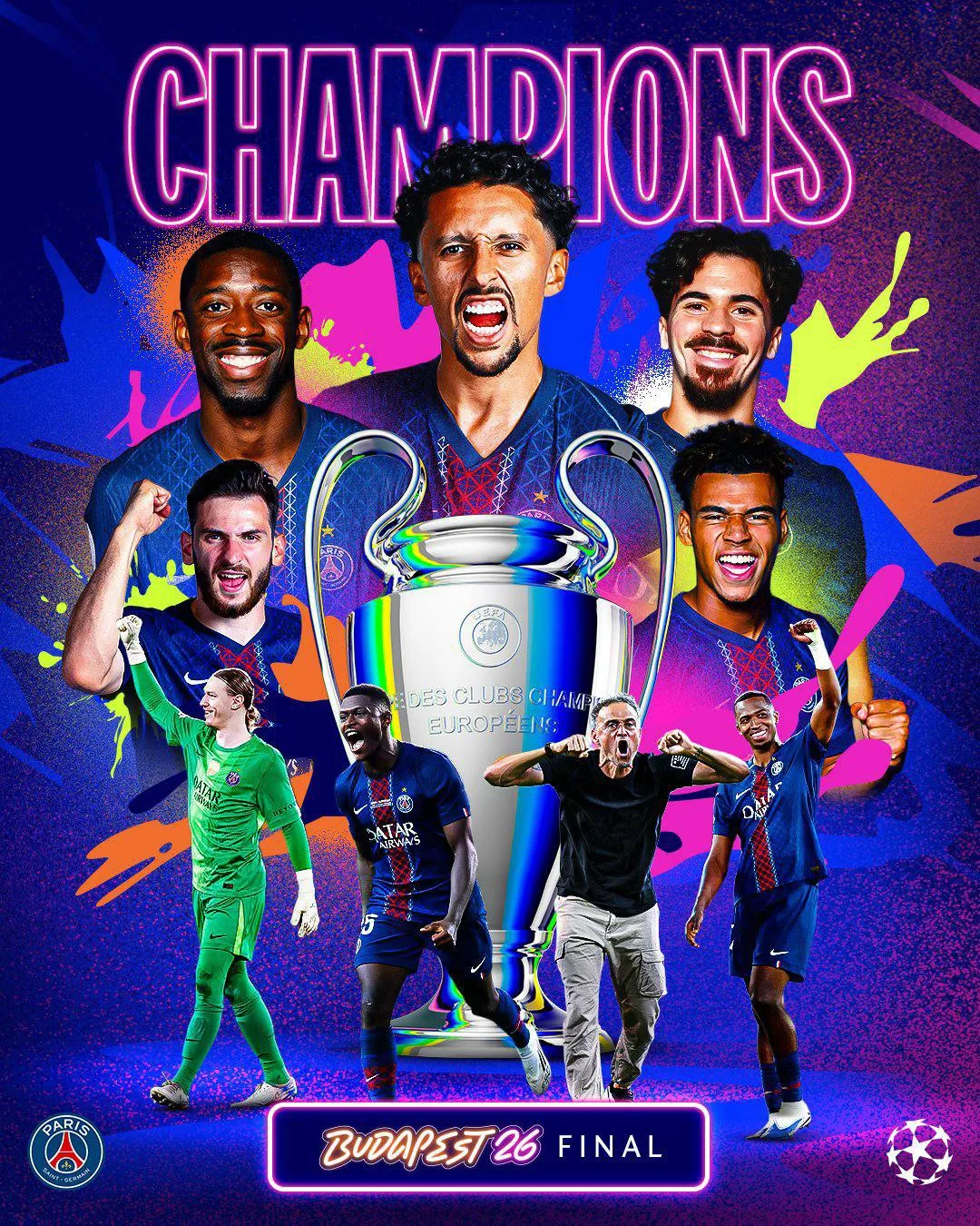 🏆ПСЖ выигрывает Лигу чемпионов!