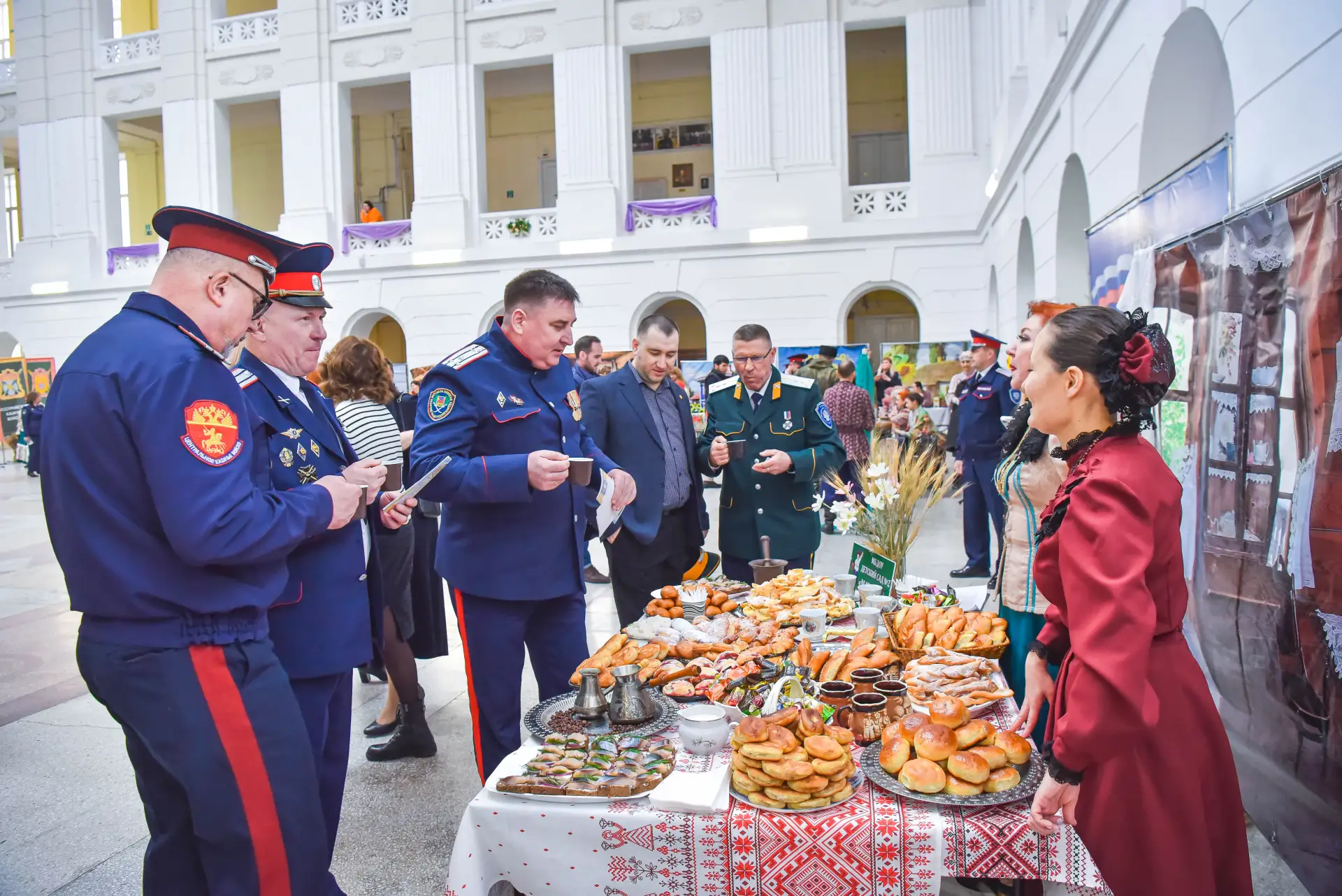 На площадке нашего университета сегодня стартовал трёхдневный федеральный форум «Казачье образование
