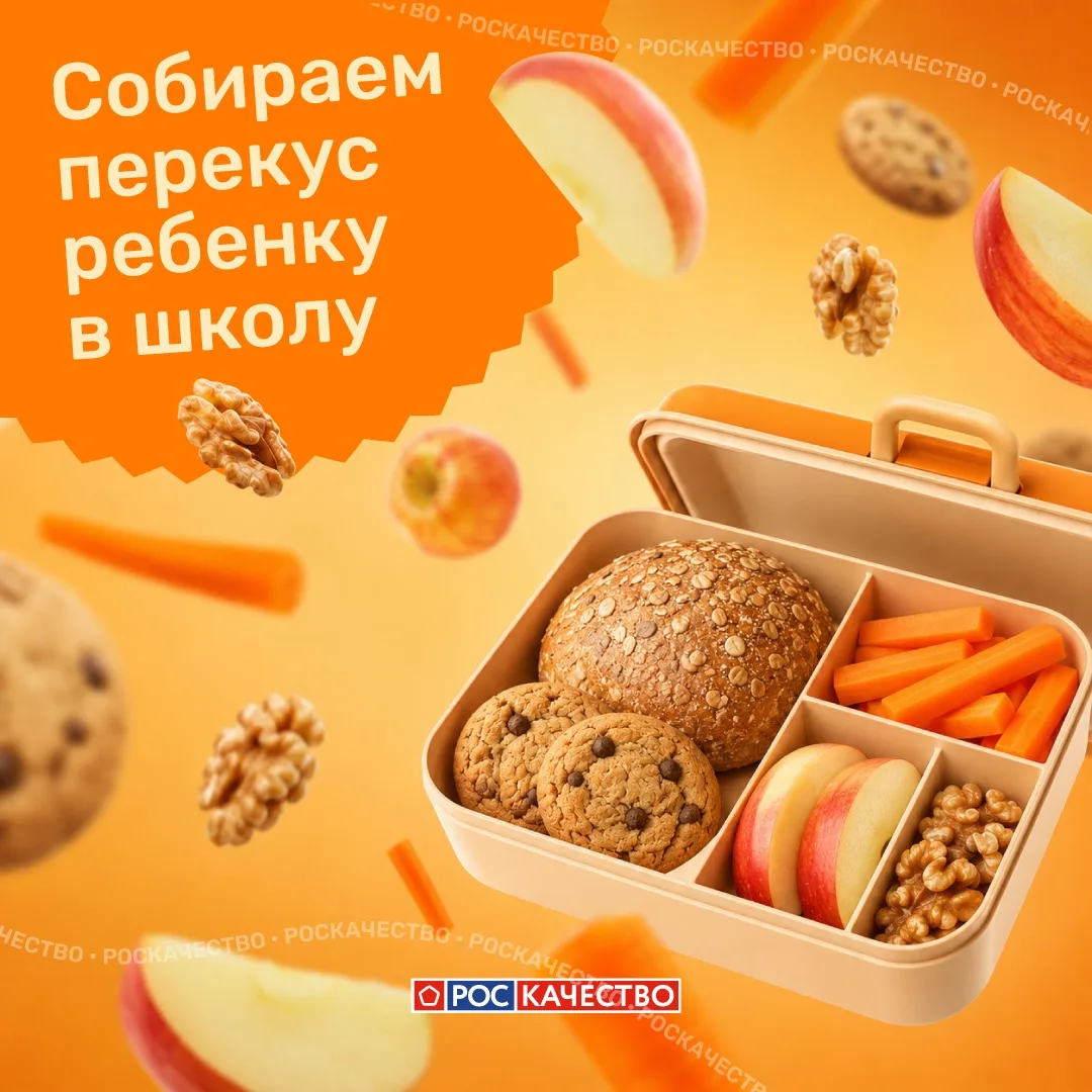 Что положить ребёнку в школу на перекус?