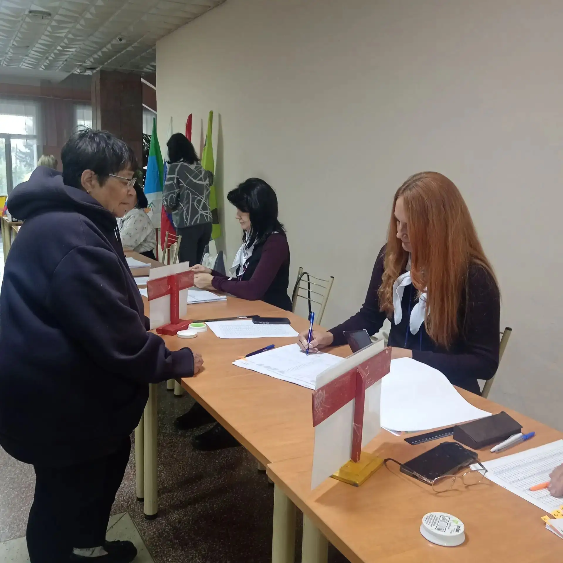 УИК 793 приступил к работе 🇷🇺