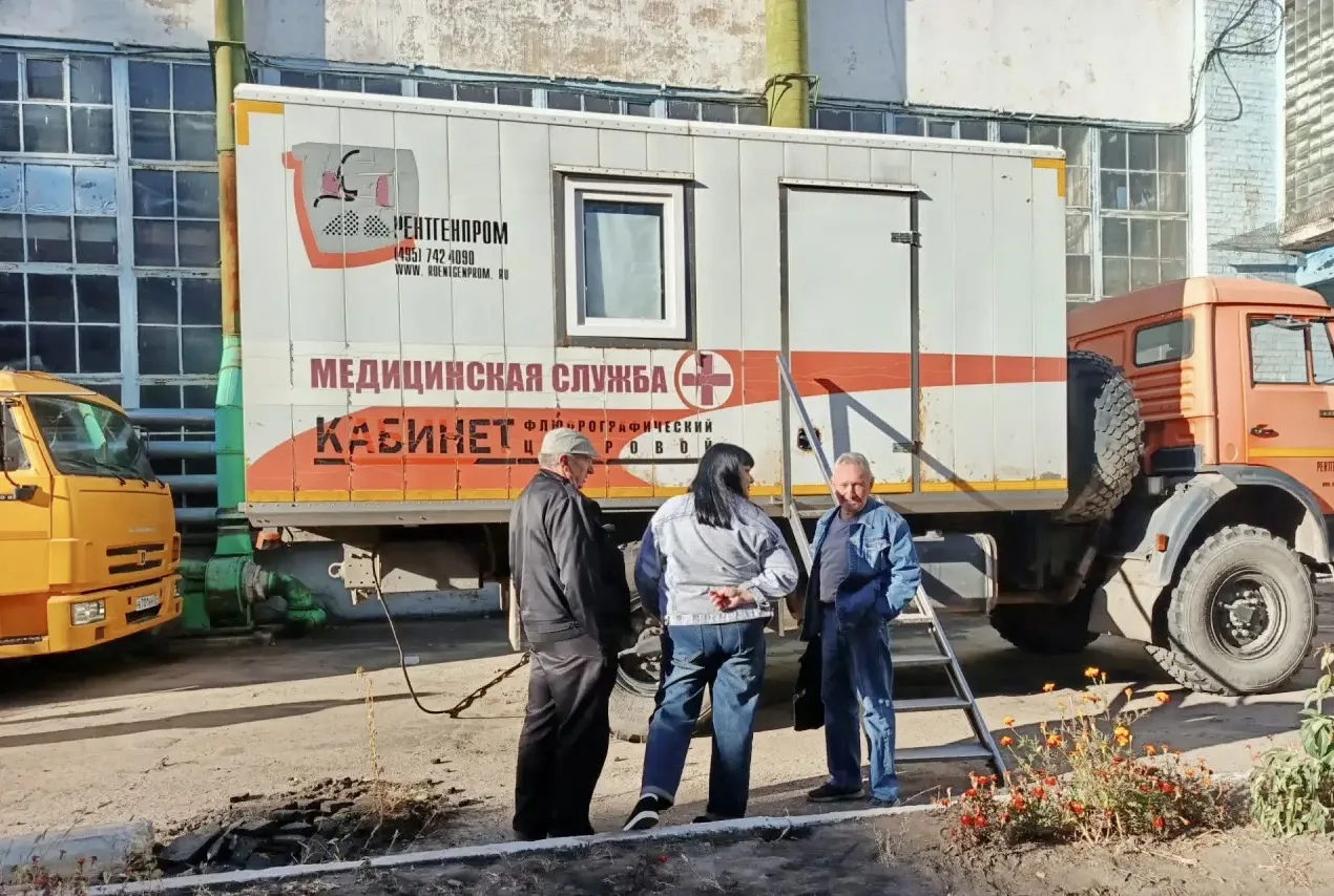 В сентябре 2026 года Ливенская ЦРБ продолжила организацию выездной  диспансеризации для...