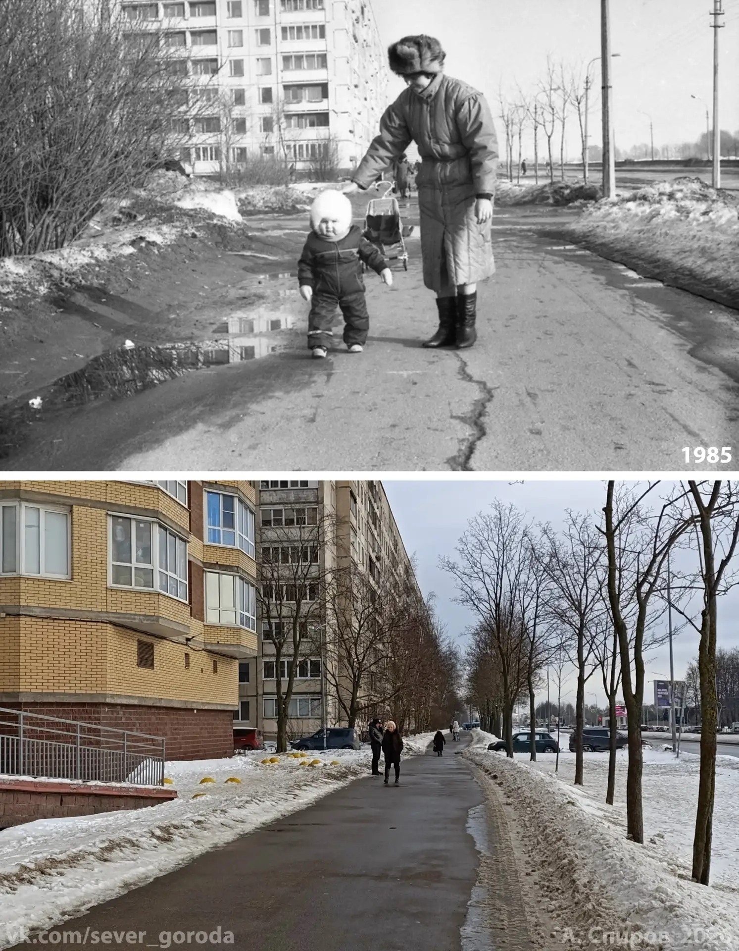 Проспект Луначарского. 1985-2026 год.