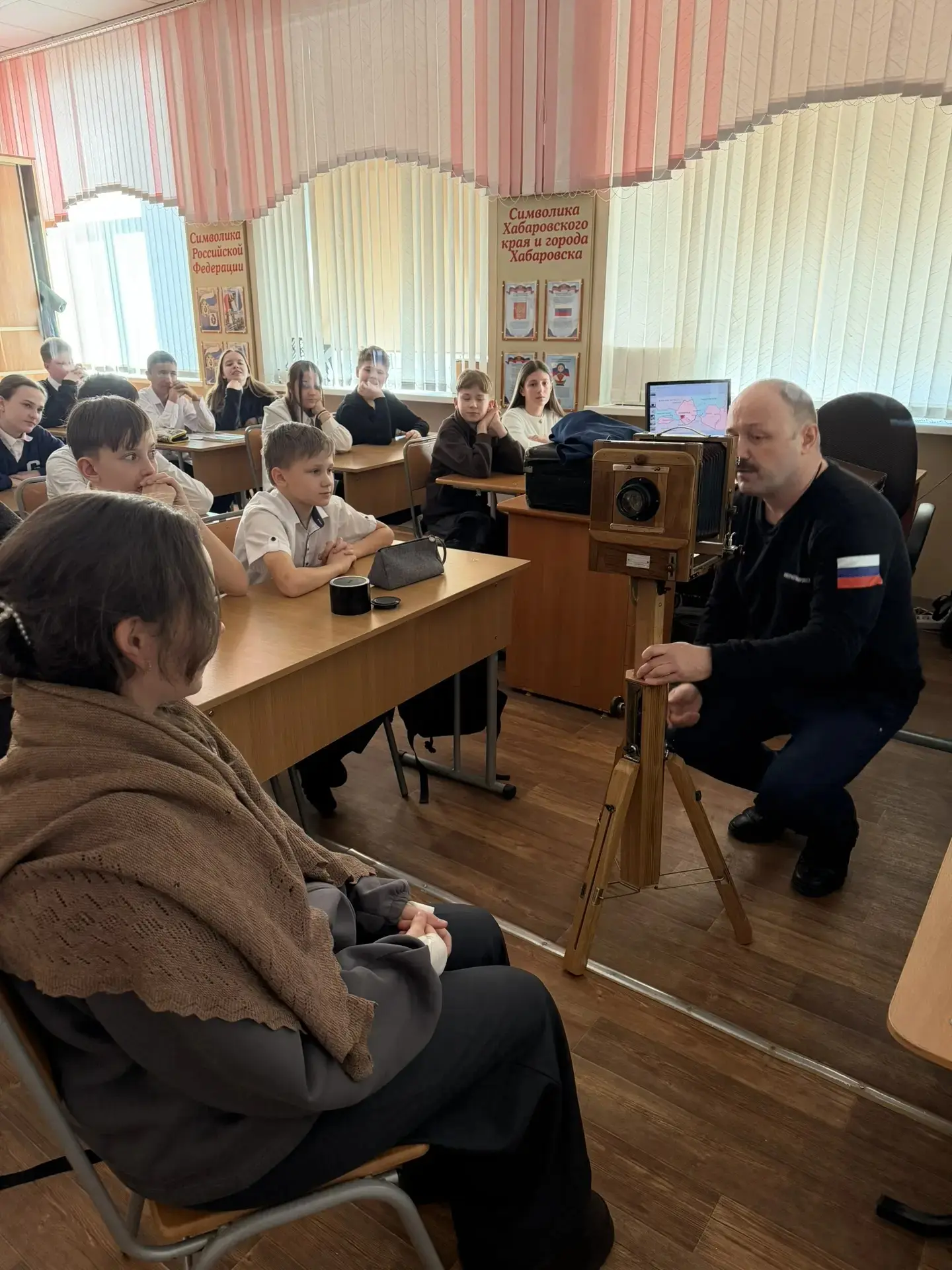 ✨Встреча с Павлом Валерьевичем Белых: урок памяти о блокаде Ленинграда  👍🏻Недавно у учеников 6 «Г» к