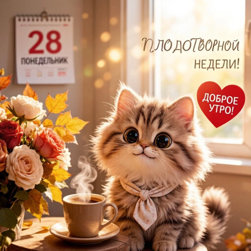 Доброе утро! 🌸❤😊