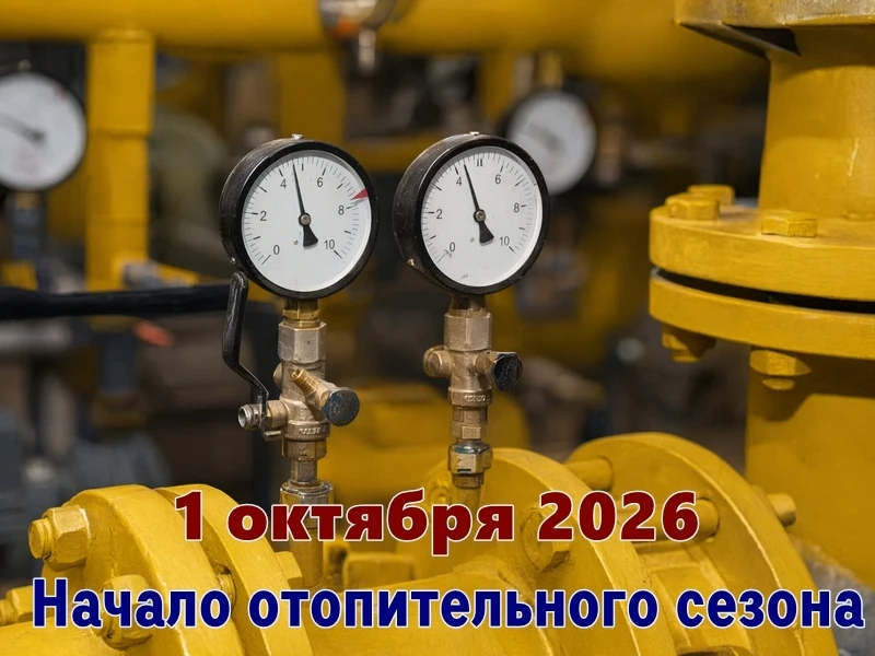 ❗Отопительный сезон в Краснинском округе начнётся 1 октября