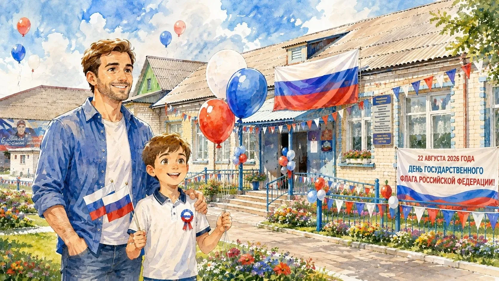 🇷🇺Сегодня, 22 августа, день одного  из главных символов нашей страны — российского тр...