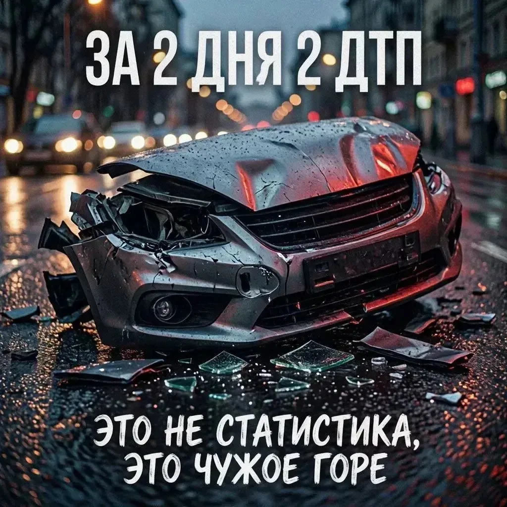 В Горячем Ключе за 2 дня произошло 2 серьёзных ДТП с участием детей!