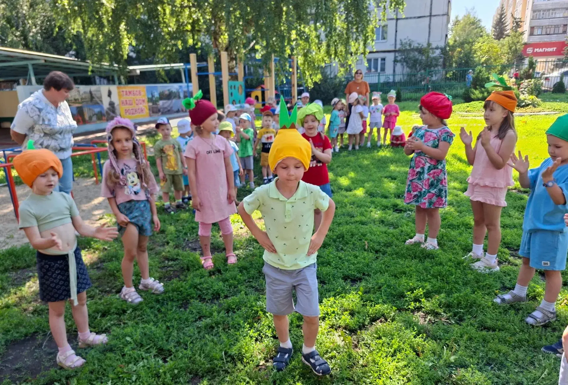 Музыкальное развлечение к «Дню огородника»