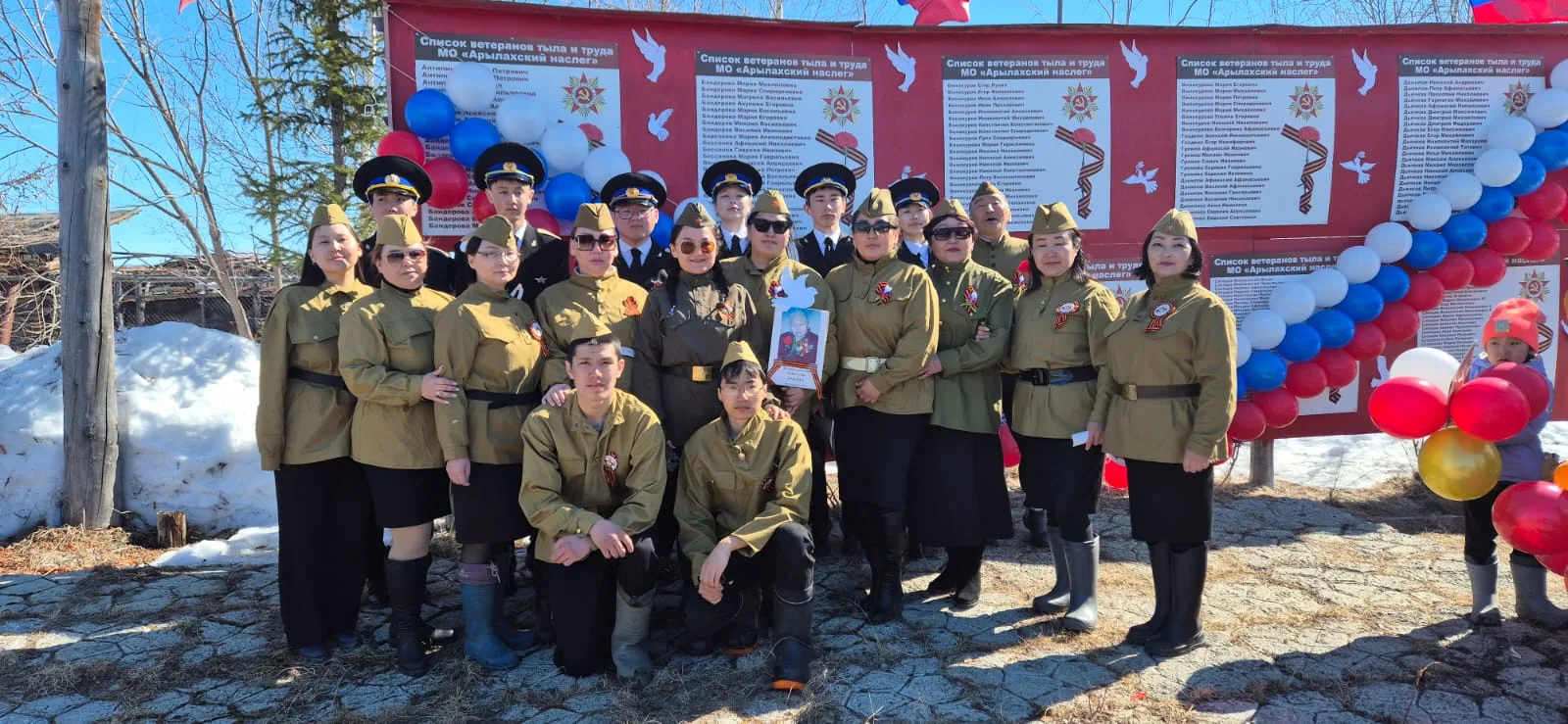 Наше село встретило 81-ю годовщину Великой Победы! 🇷🇺🌟