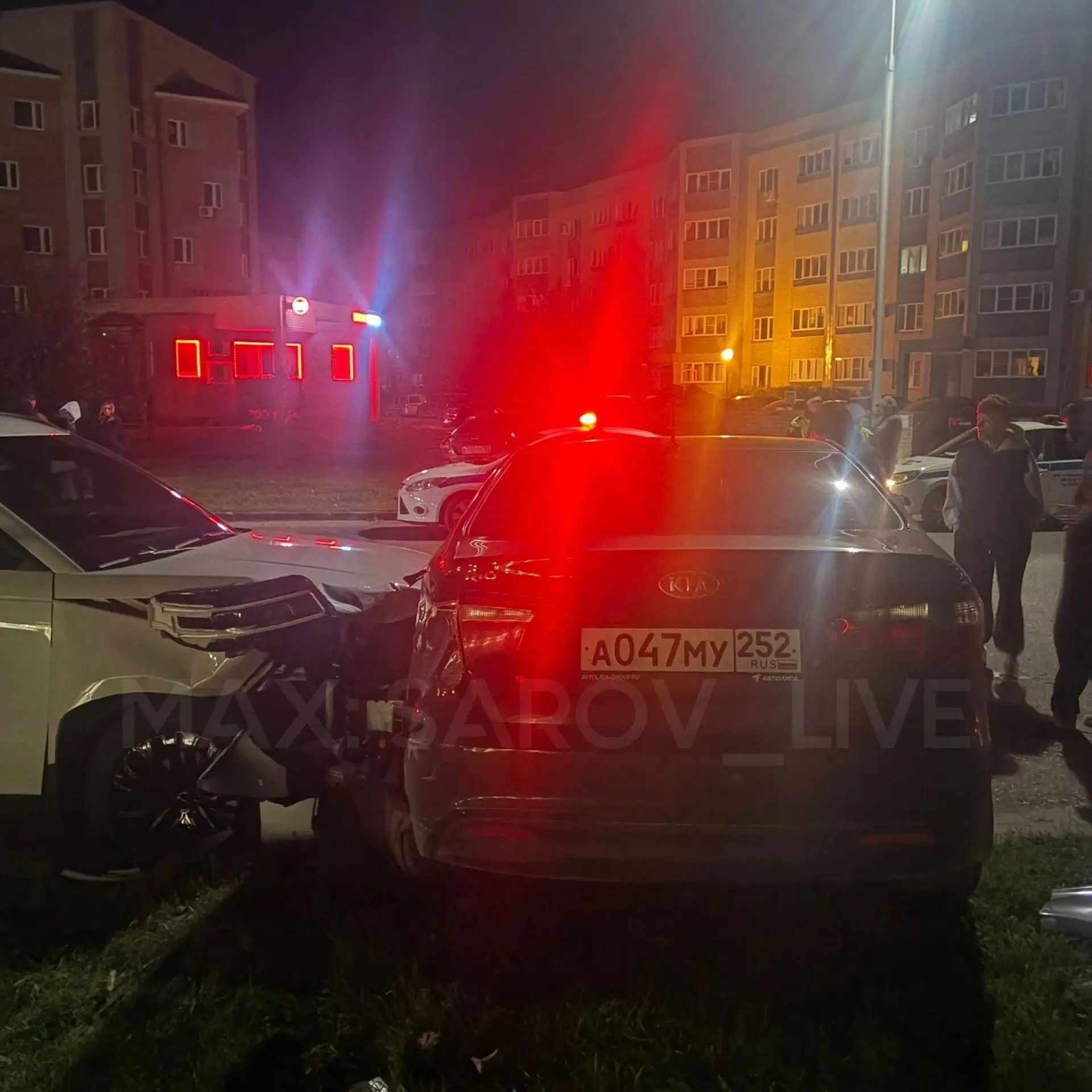 Ночное ДТП у «Большого каньона»