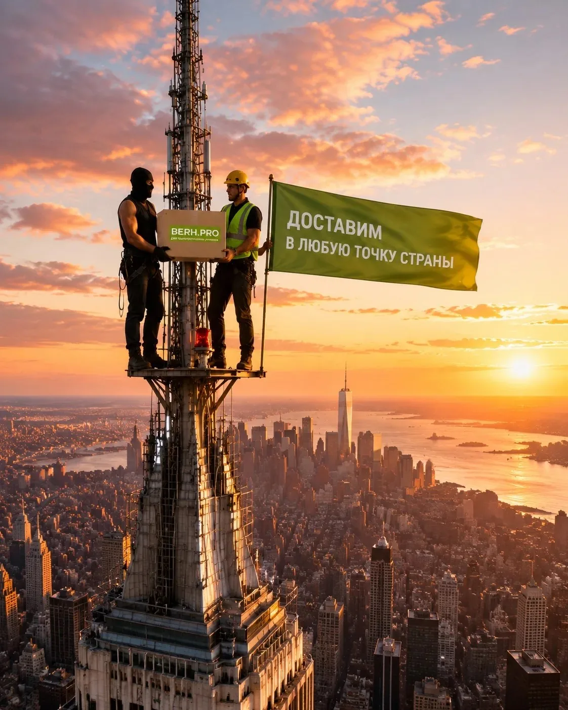 Доставим в любую точку страны✅